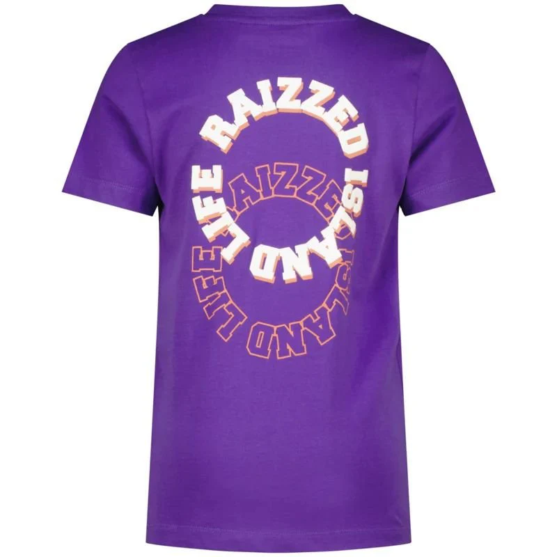 Paars t-shirt Highland - Afbeelding 3