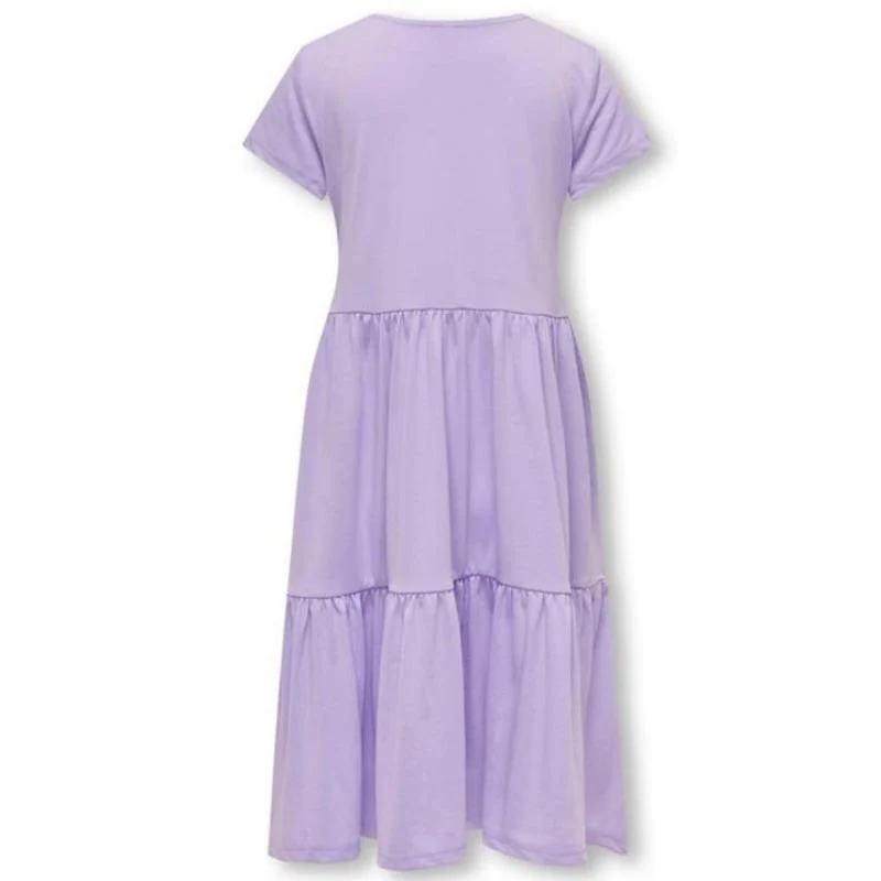 Paarse jurk Dalia - Afbeelding 3