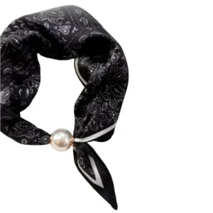 Paisley black parel sjaaltje Chloe