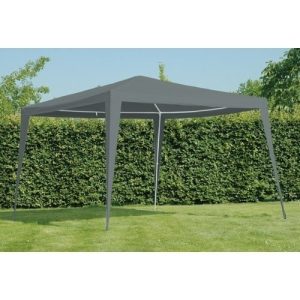 Paviljoen partytent Budget PE grijs 3 x 3 mtr