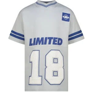 Pearl Grey baseball t-shirt Himited