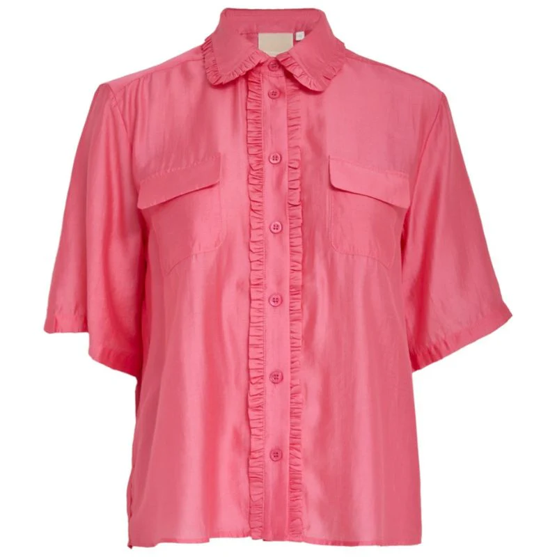 Pink Lemonade ruches shirt Manelle
