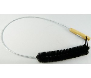 Radiatorborstel flexibel 117 cm en houten handvat.