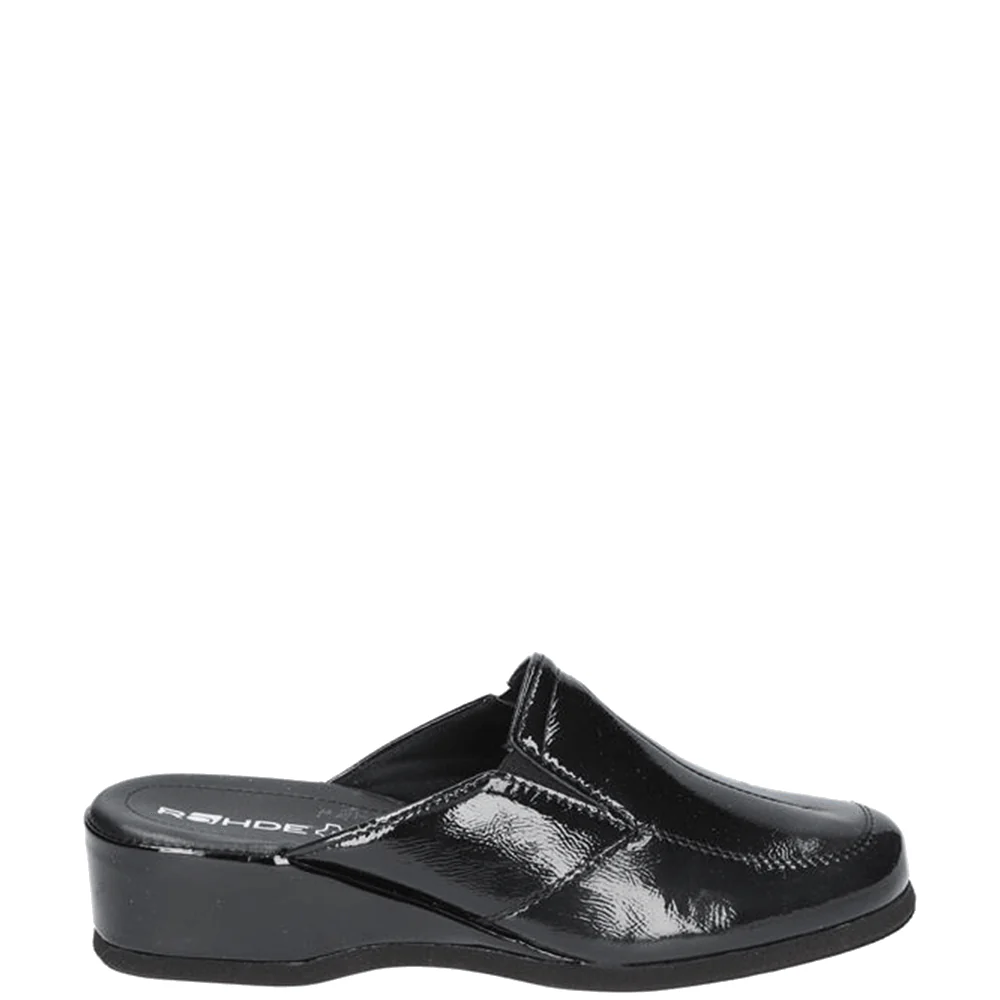 Rohde Pantoffels 6142-91 Zwart - Afbeelding 2