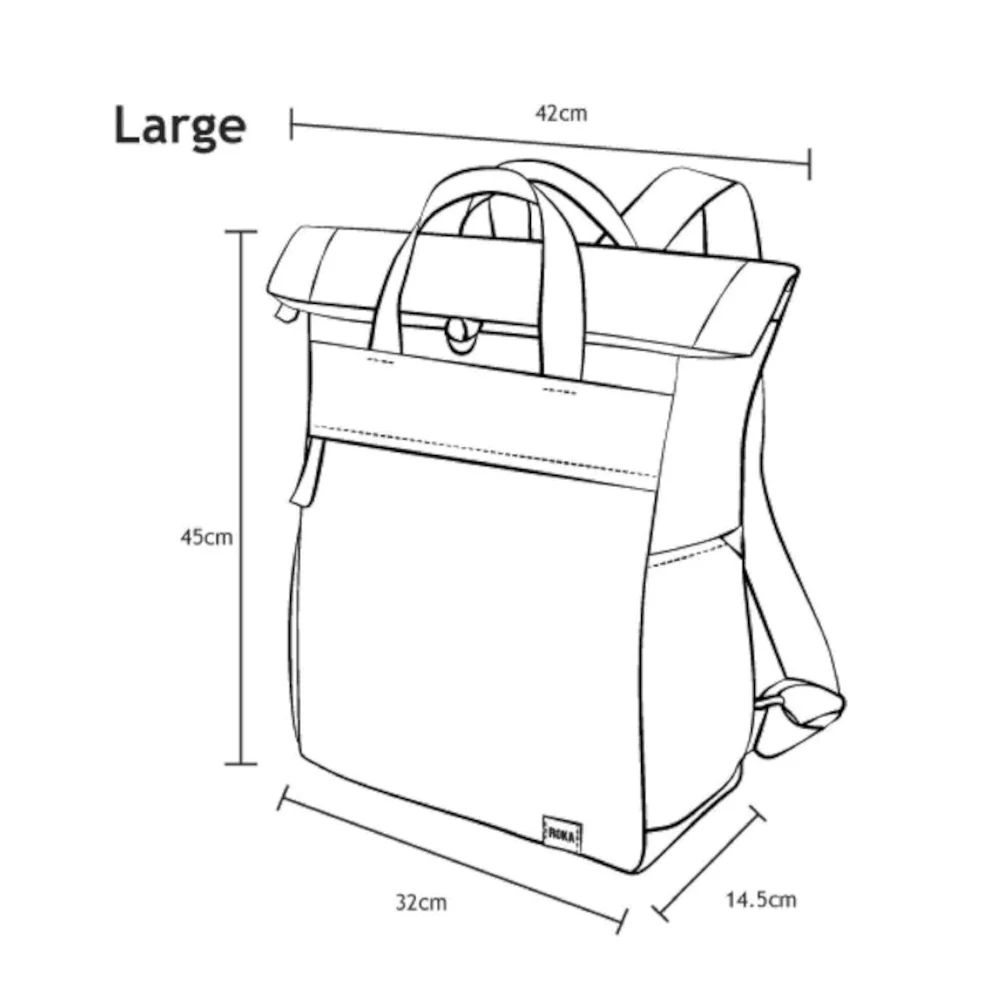Roka Tas Finchley Sustainable Carbon Grijs - Afbeelding 8