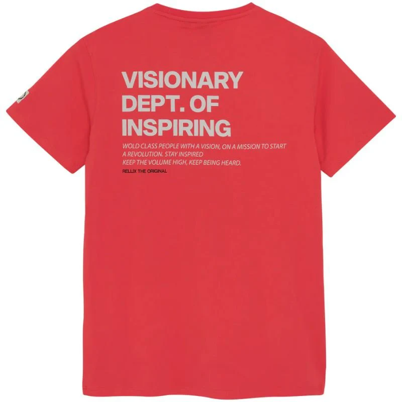 Rood t-shirt RLX Backprint - Afbeelding 3