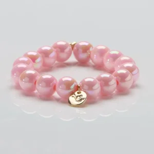 Rose Glow parelarmband 12mm