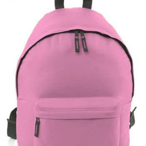 Rugzak met naam zacht roze Kidz