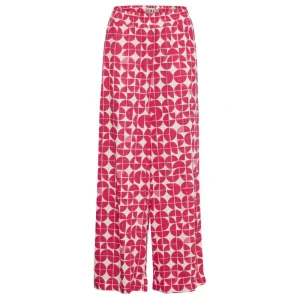 Roze geprinte broek Nasreen