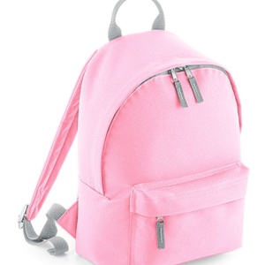 Rugzak met naam licht roze Kidz (mini)