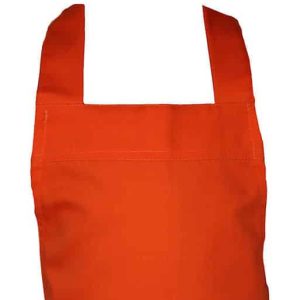 Kookschort met naam (Oranje)