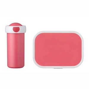 SET Lunchbox / Brooddoos en schoolbeker met naam (Mepal)