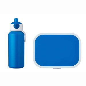 Actieset Lunchbox / Brooddoos en Popup fles met naam (Mepal)