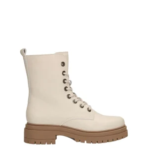 Shoecolate Enkellaarsjes 8.20.08.853.05 Gebr Wit