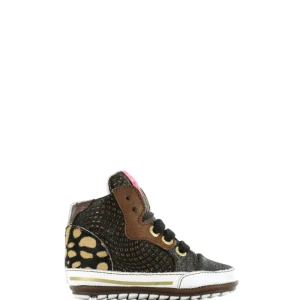 Shoesme Kinder Veterschoenen BPW011-A Zwart