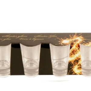 Shooter glas 4 delig 5 cl