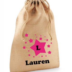 Jute met naam (Sterren)