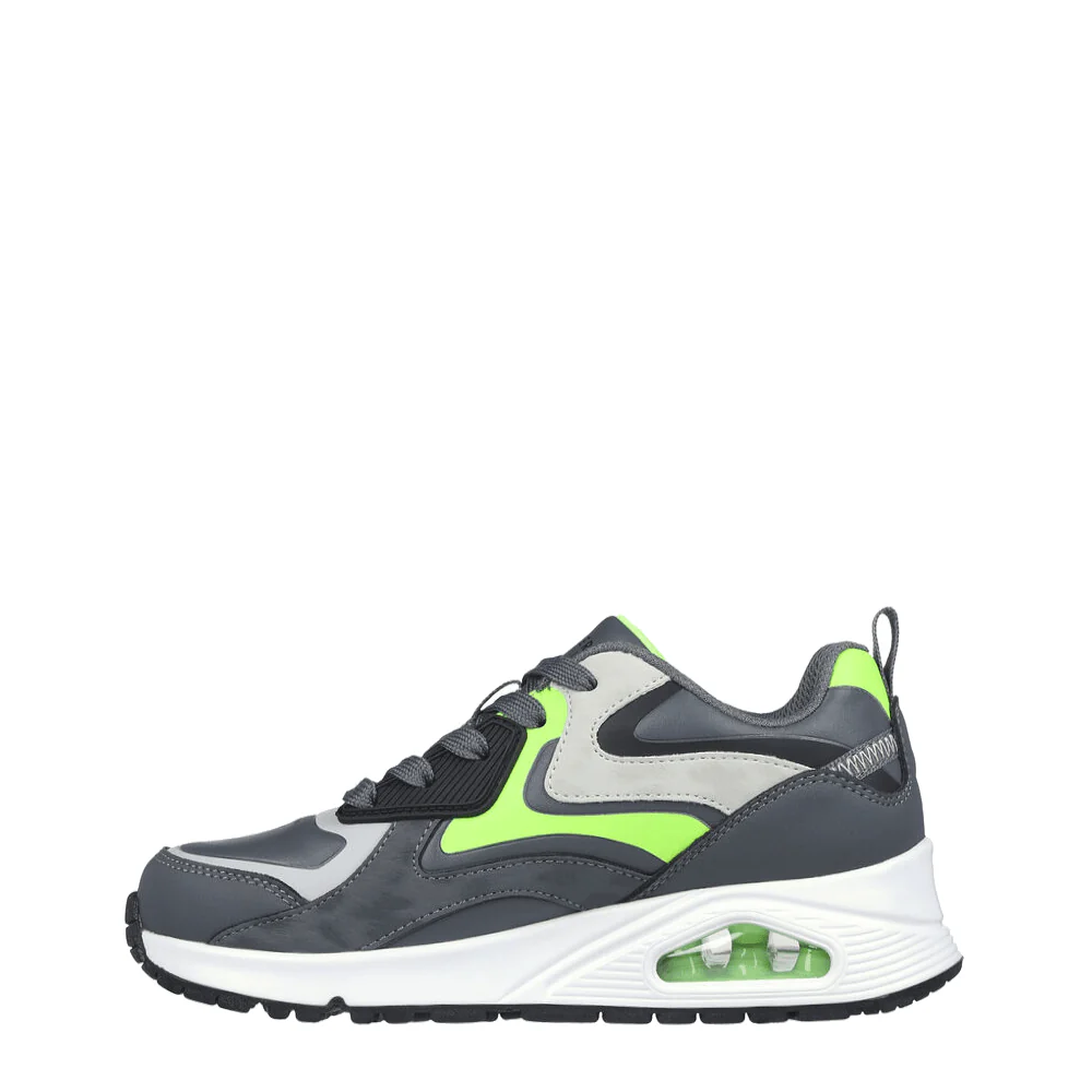 Skechers kinder Veterschoenen 403647L/CCLM Grijs - Afbeelding 3