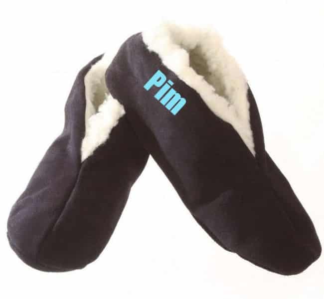 Sloffen met naam (Blauw) - Afbeelding 2