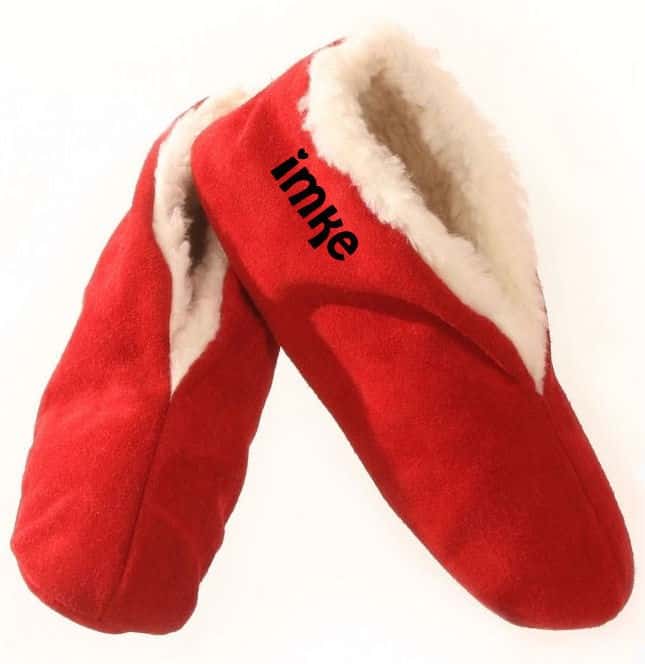 Sloffen met naam (Rood) - Afbeelding 2