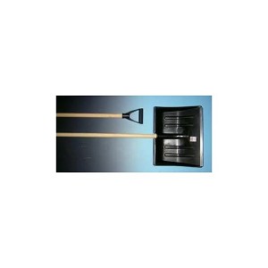 Sneeuwschuiver  38 cm breed zwart inclusief steel