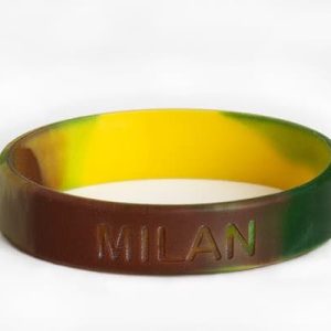 SOS armbandje / polsbandje met naam (Camouflage)