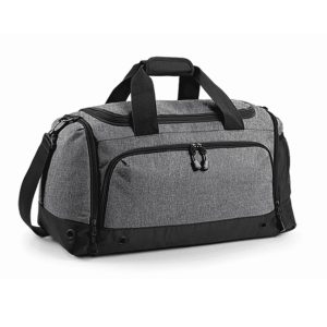 Sporttas met naam Deluxe (grijs)