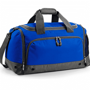 Sporttas met naam Deluxe (Blauw)