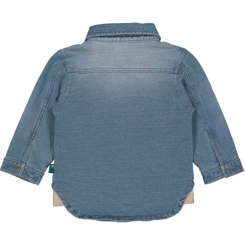 Stone Wash blouse Jog Denim 261002 - Afbeelding 3