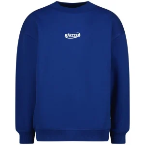Street Blue geprinte sweater Nuper