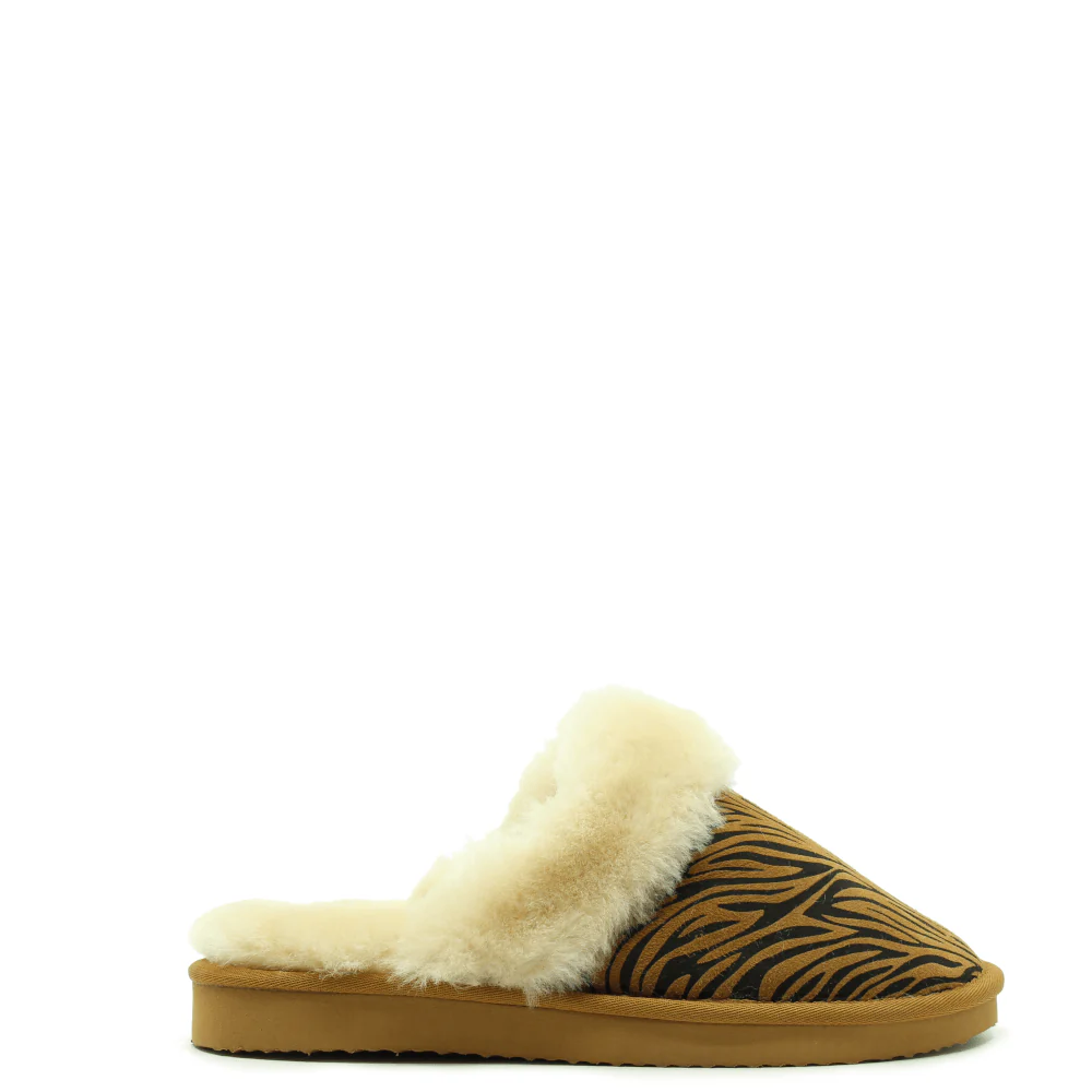 Super Crack Pantoffels 35650-121A Cognac - Afbeelding 2