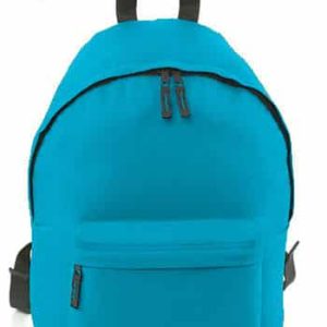 Rugzak met naam surf blue Kidz Groot