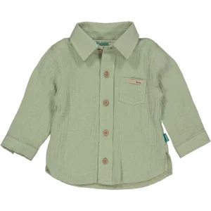 Teal groene blouse Muslin 261003