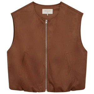 Thrush fake suede waistcoat Duva