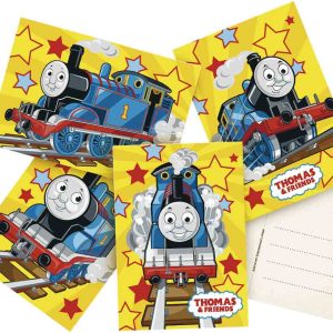 UITNODIGING kaarten 6 stuks THOMAS&FRIEND