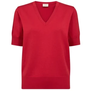 True Red knitted pullover Katie