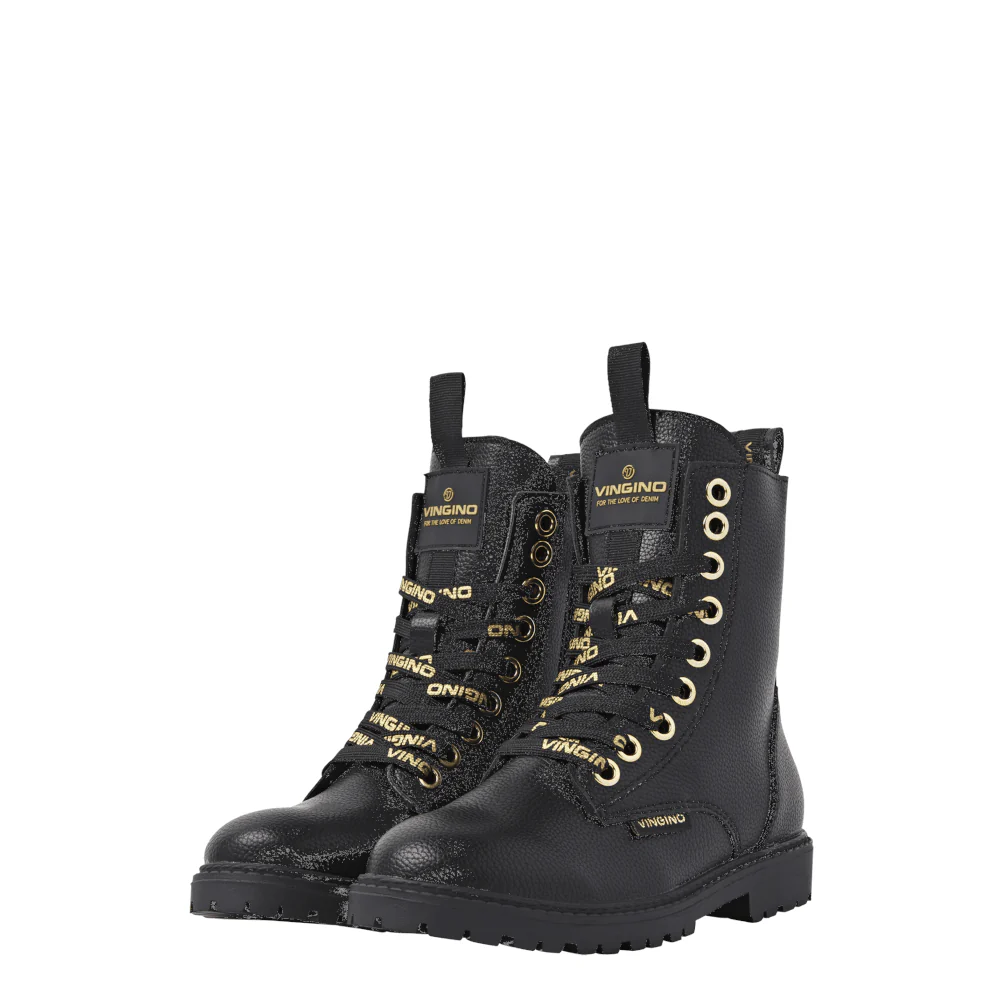 Vingino Kinder Boots Vg42-1010-03 Zwart - Afbeelding 3