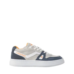 Vingino Kinder Veterschoenen VB47-1024-04 Licht Grijs