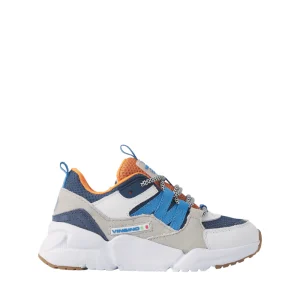 Vingino Kinder Veterschoenen VB47-4006-05 Licht Grijs