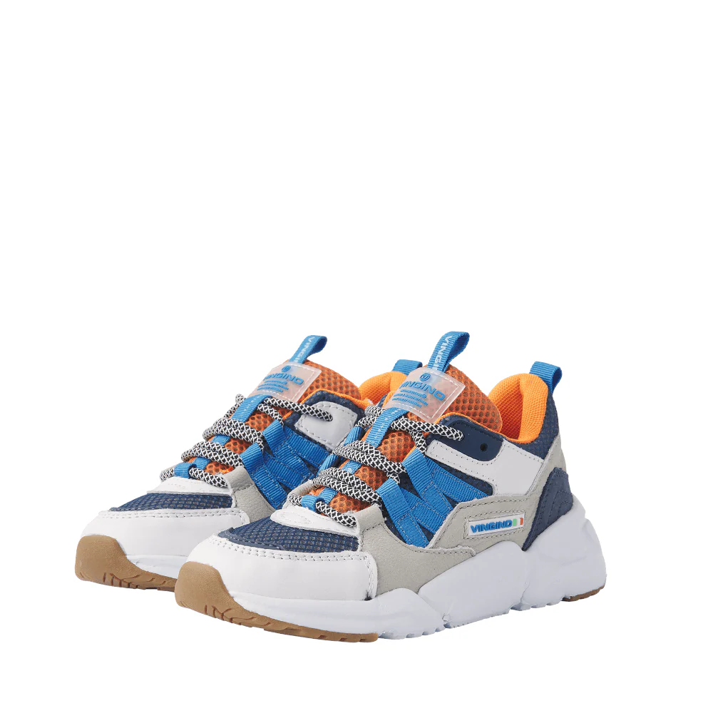 Vingino Kinder Veterschoenen VB47-4006-05 Licht Grijs - Afbeelding 3