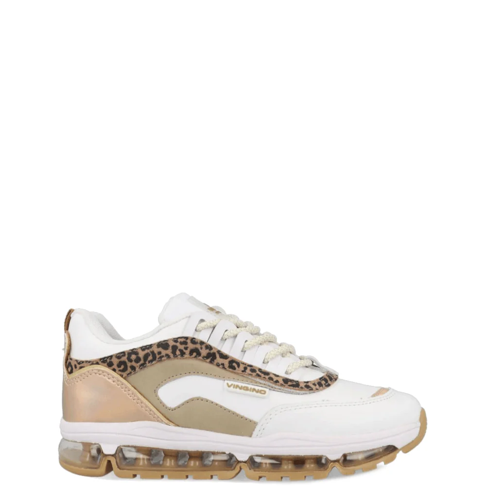 Vingino Kinder veterschoenen VG45-1024-01 wit - Afbeelding 2