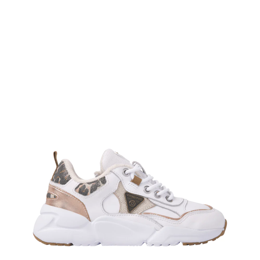 Vingino Kinder Veterschoenen VG47-1014-03 Wit