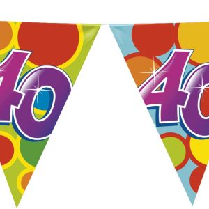 Vlaggenlijn PE ”40” 10 meter