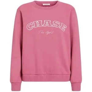 Wild Orchid met offwhite print pullover Kamela