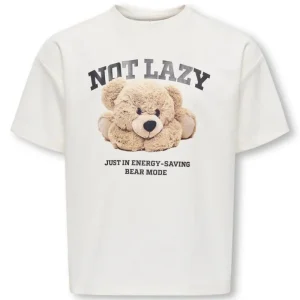 Wit loose t-shirt Billie Teddy