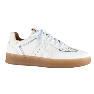 Wit met lichtblauwe sneaker Mirabel