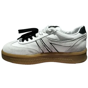 Wit met zwarte details sneaker Jilly