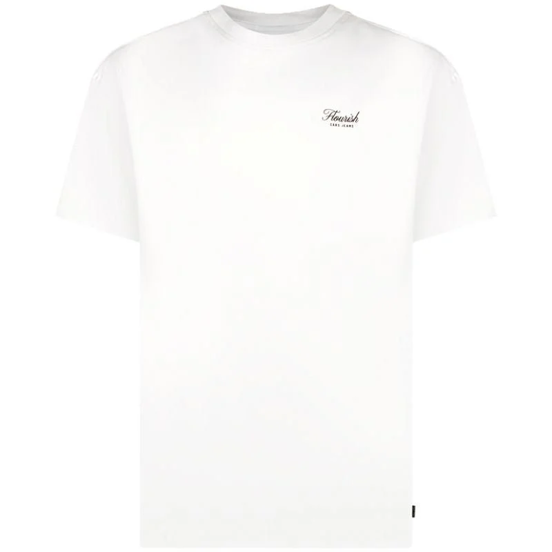 Wit ronde hals backprint t-shirt Pluyo - Afbeelding 2