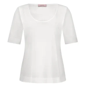 White light travel shirt Sascha