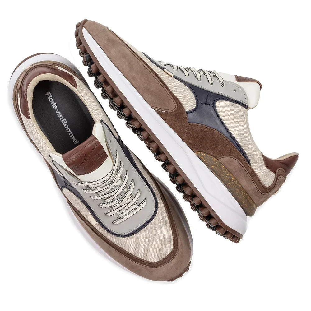 Floris van Bommel Veterschoenen SFM-10207-26-01 Licht Bruin - Afbeelding 3